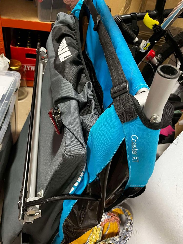 Przyczepka rowerowa THULE coaster xt wózek DWUOSOBOWA