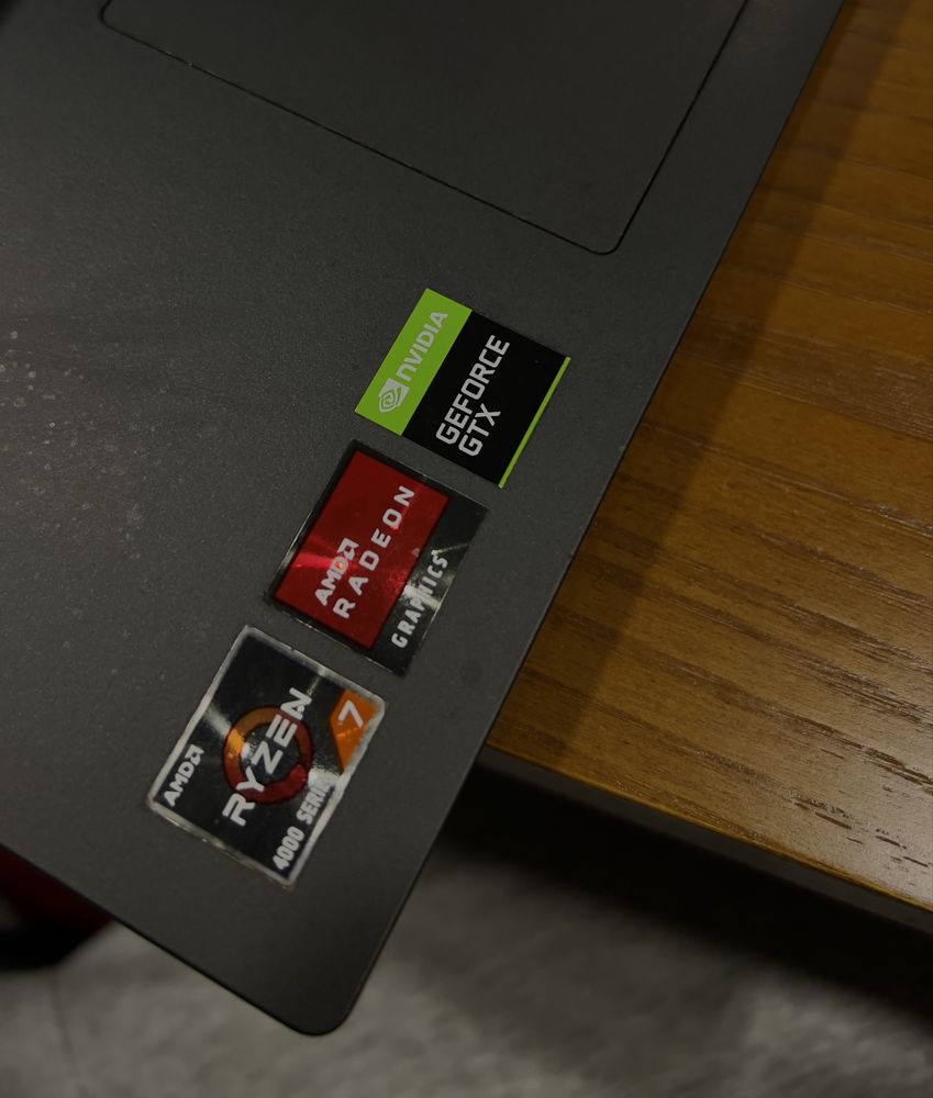 Portatil gaming Ryzen 7 4800h Radeon Graphics