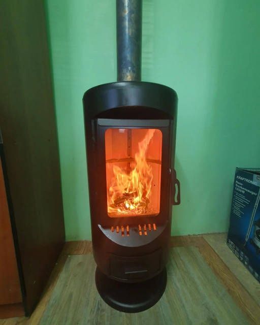 Піч камін буржуйка обігрівач GARANT 7.5 kw з малим склом!!!