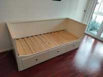 Cama solteiro 90x200 IKEA Hemnes