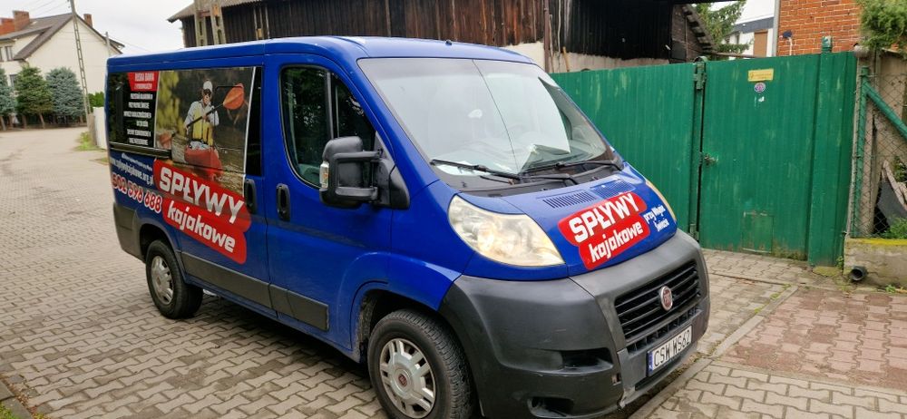 Fiat ducato Panorama 2.3 9 osobowy 2008r Salon Polska