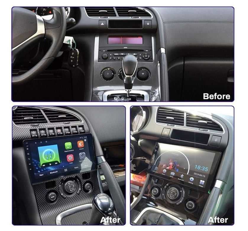 Radio samochodowe stereo do Peugeot 3008 - 2009 - 2012 (IOS/Android)