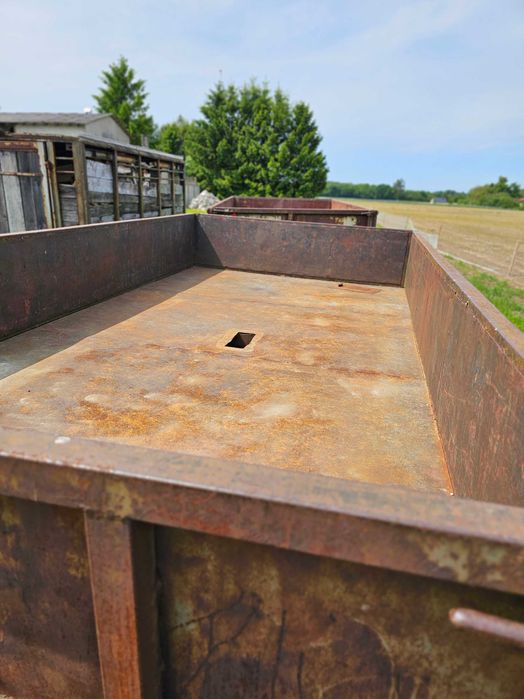 2x Przyczepa rolnicza 3,5 t i 4.5t wywrotka