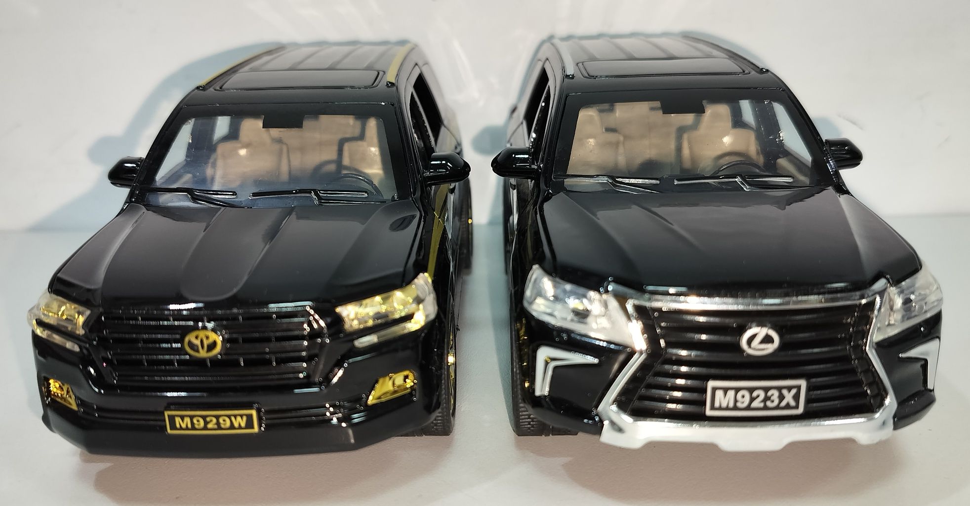LEXUS LX570 и Toyota Land Cruiser модель 1:24 ТМ АвтоЕксперт Металл