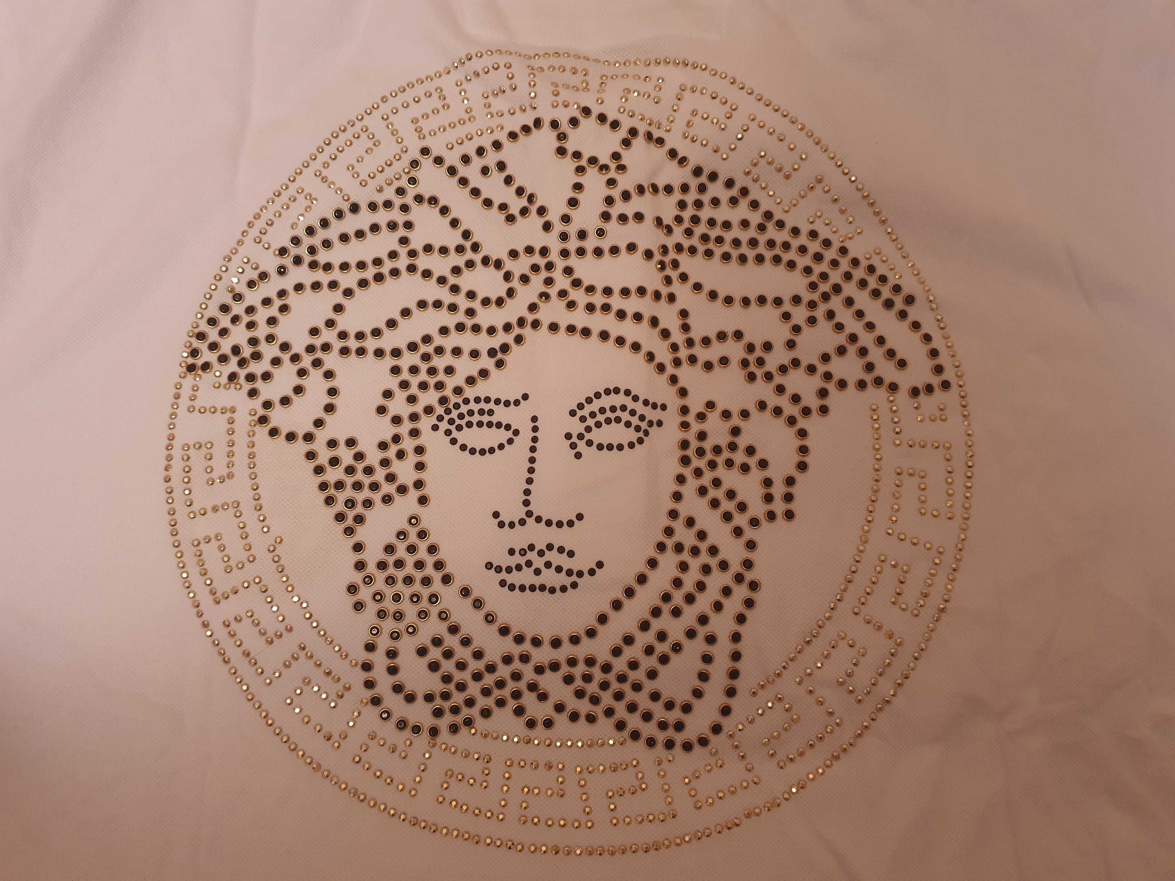NOWA prestiżowa koszulka męska polówka Versace XXL XXXL t-shirt
