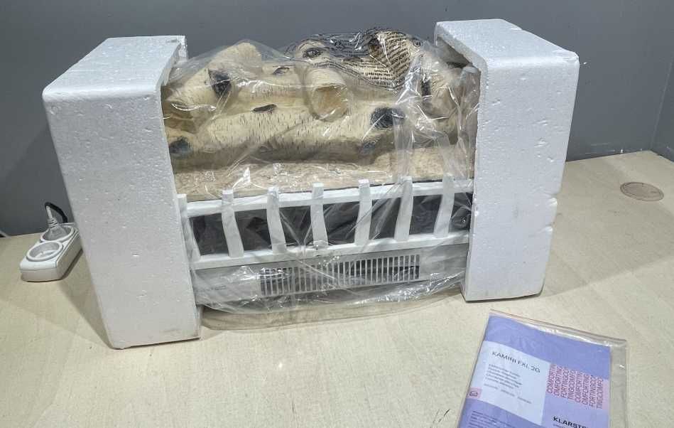 Електро камін Камин Электрический Kamini FXL 2G Березові дрова