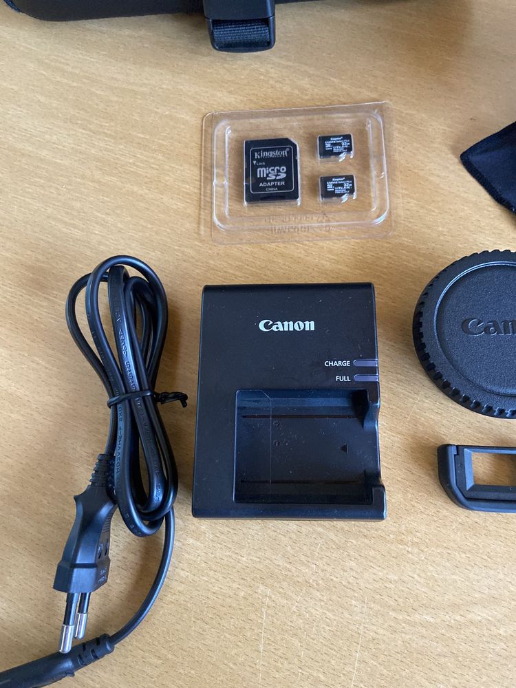 Kit Canon EOS 2000D + 18-55mm + Memória