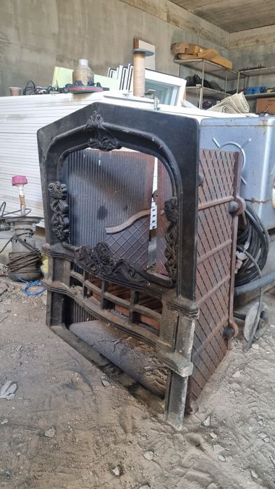 Чугунный камин ссср новый раритет качество
