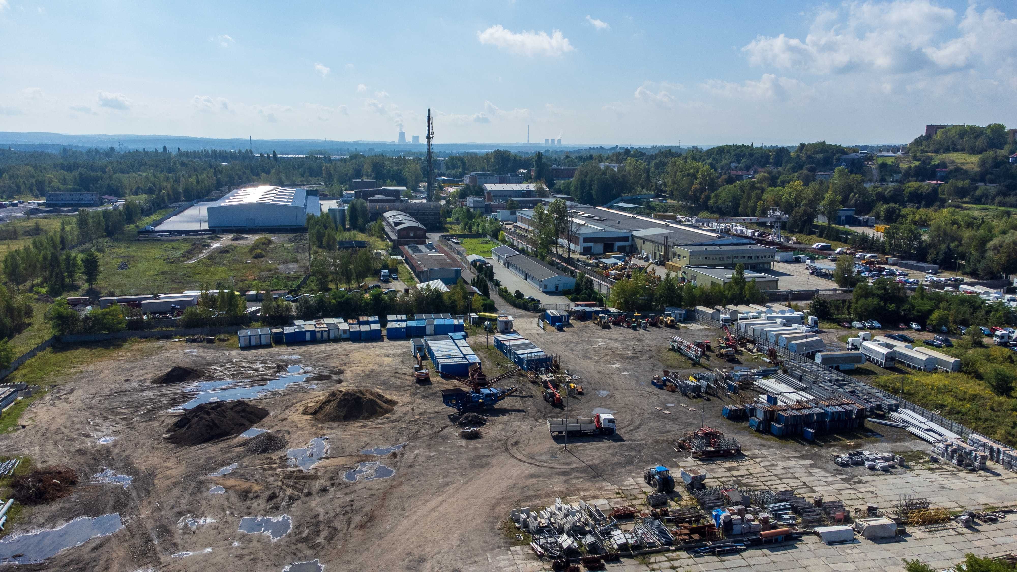 Wynajmę plac pod parking/ halę/ magazyn/ usługi/ produkcję -Sosnowiec