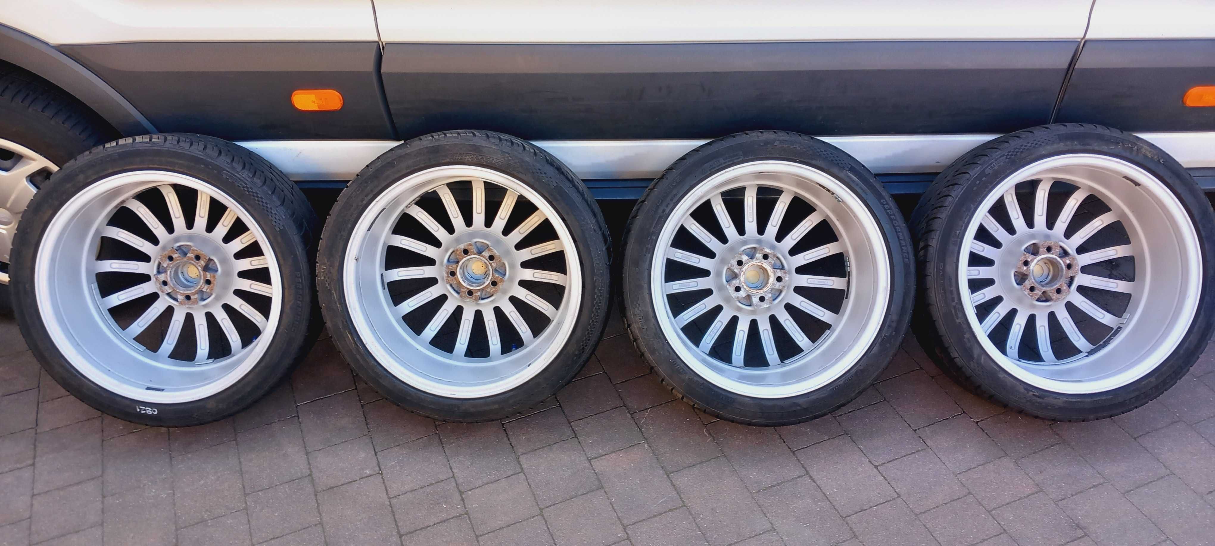 Koła lato VW, Skoda, Seat, Audi 8Jx18, 5x100, ET35 + 225/40R18, 2021r