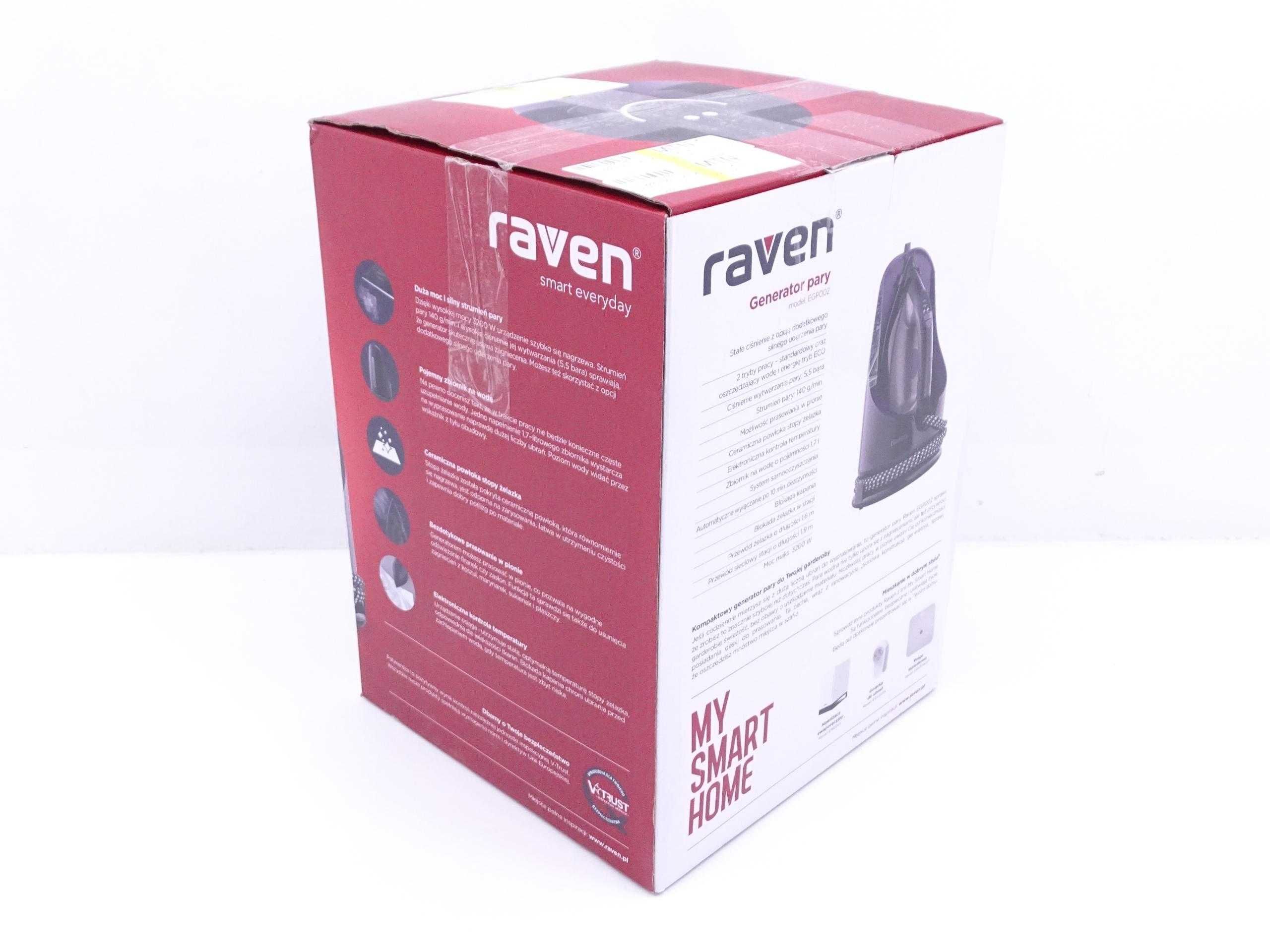 Generator pary Raven EGP002 Ceramic nowy
