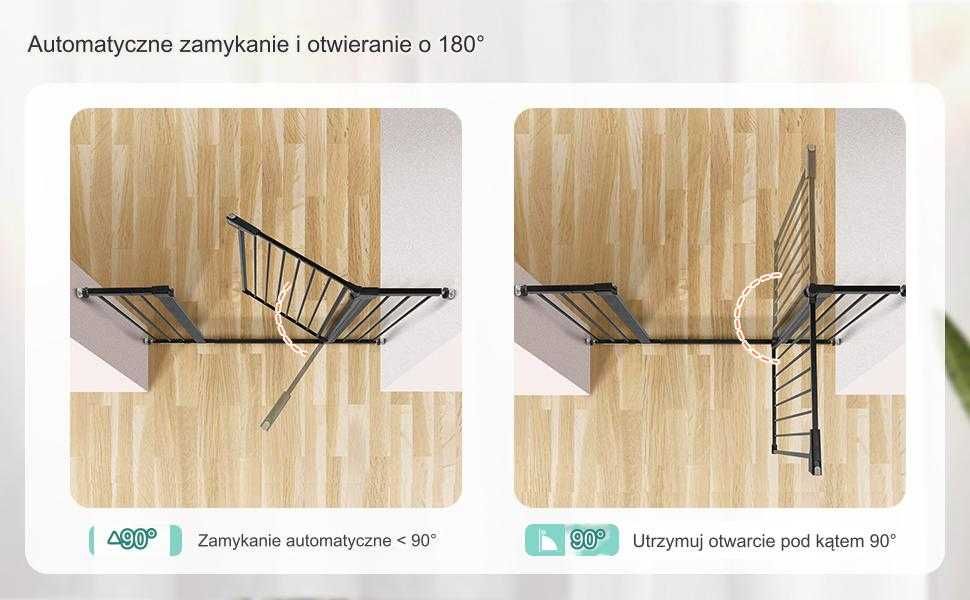 Barierka zabezpieczająca COMOMY od 75 do 124 x 91,5 cm