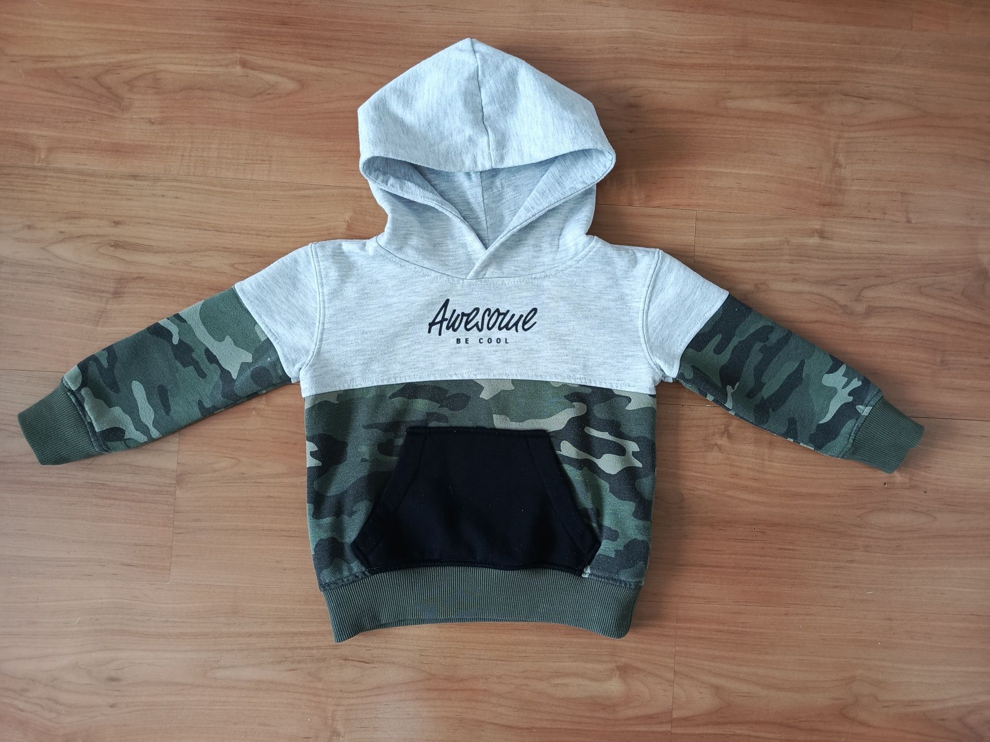 Bluza z kapturem chłopięca sweter Mickey Mouse PRIMARK rozm 98 +gratis