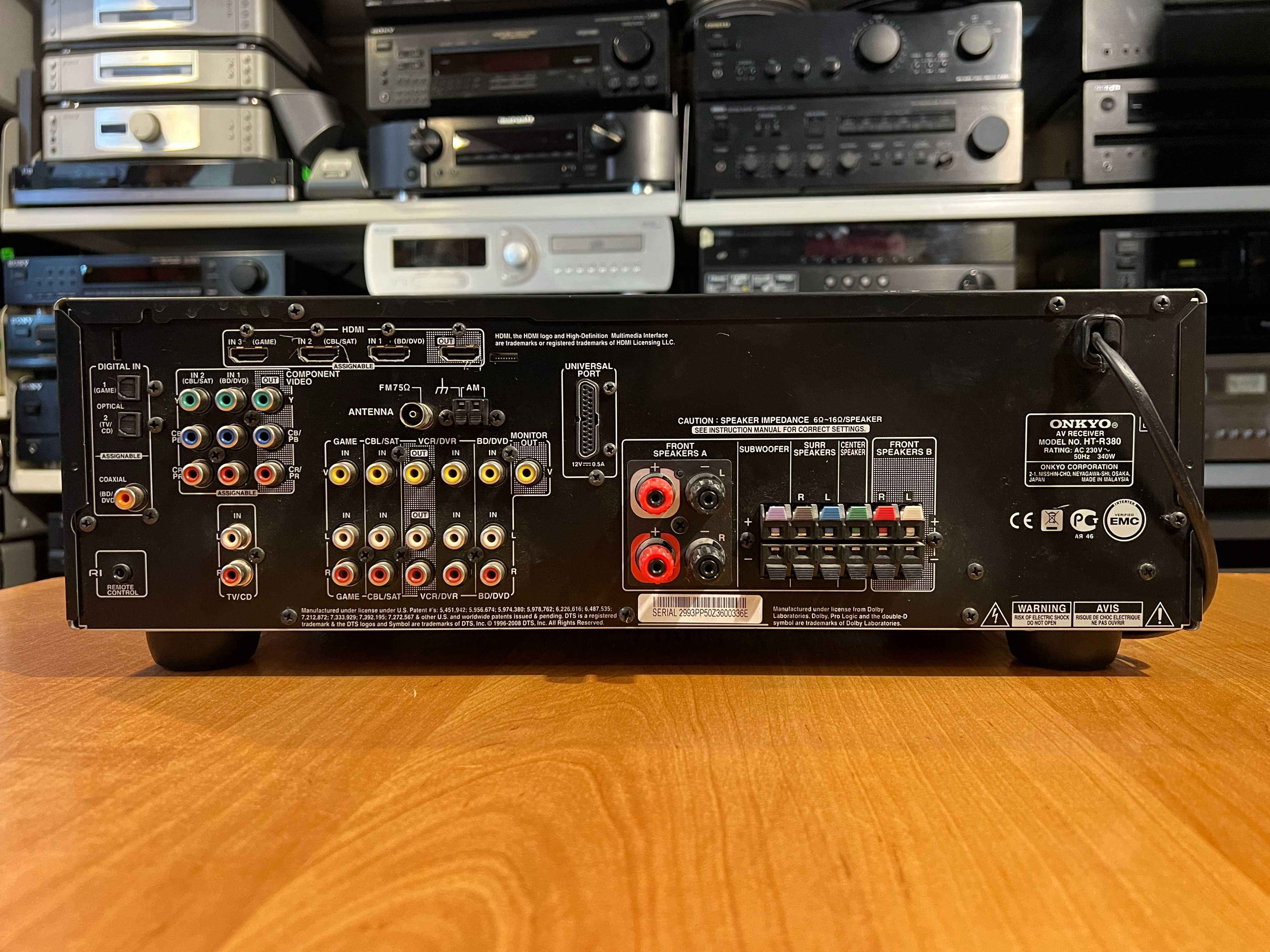 Amplituner Onkyo HT-R380 Audio Room