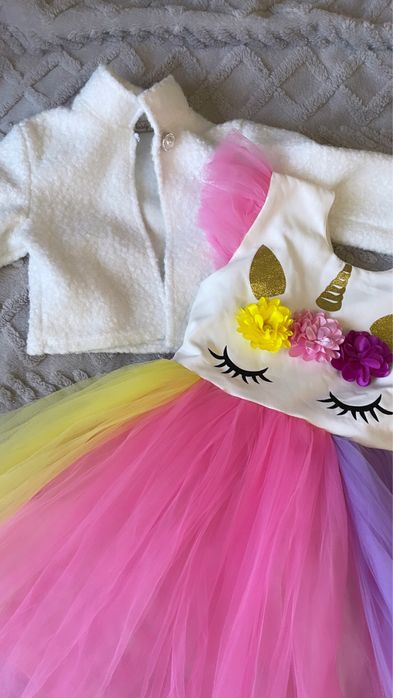 Святкова сукня на дівчинку і болеро 5р. - 6 р. 116см