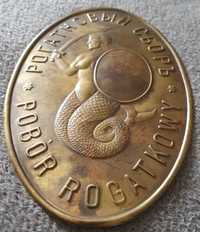 Odznaka Pobór Rogatkowy sygnowana XIX wiek
