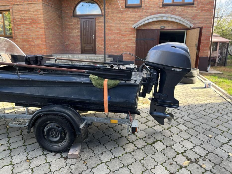 Лодка Об-1 + мотор Yamaha 30-40