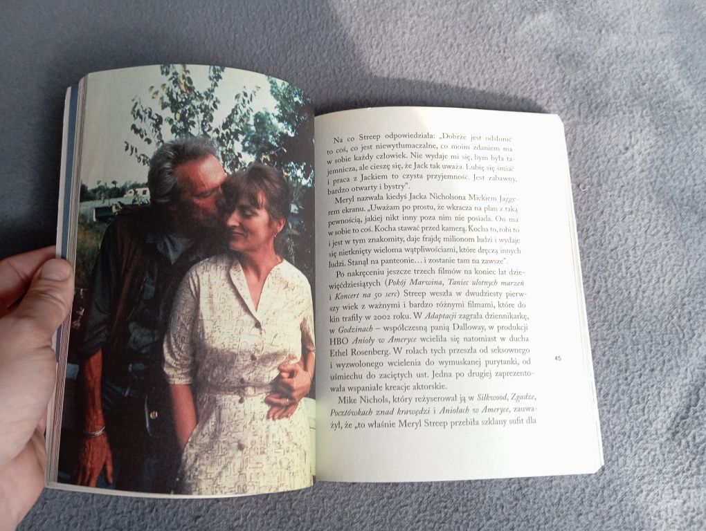Książka O sobie Meryl Streep i Lawrence Grobel