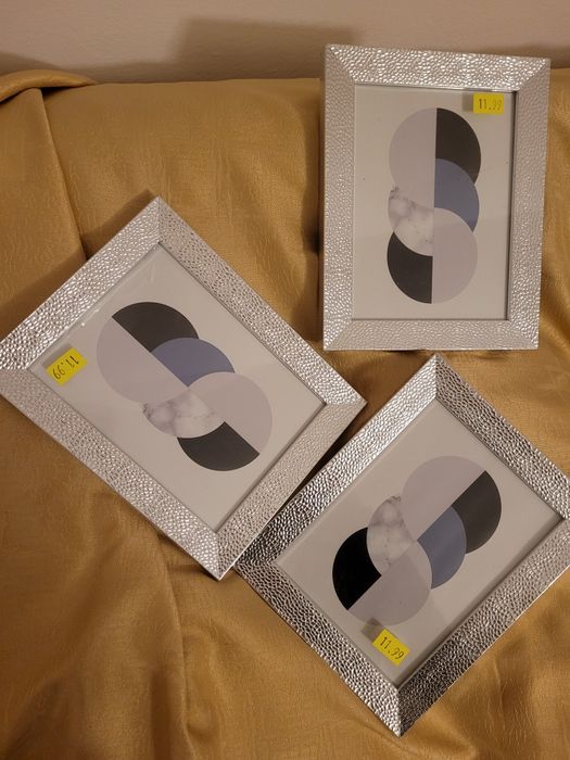 Zestaw 3 ramek na zdjęcia