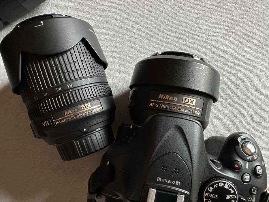 Nikon D5200 + NIKKOR 18-105 + NIKKOR 35 + Nissin Di866