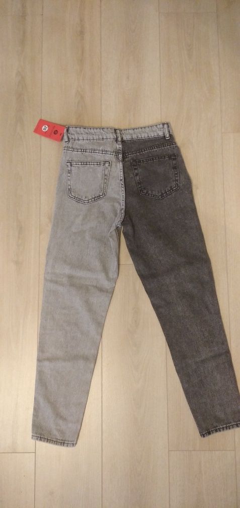 Штани джинсові для дівчинки розмір 26 сірі