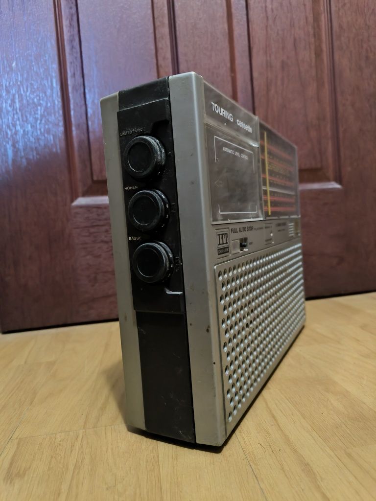 Retro vintage radiomagnetofon ITT Schaub-Lorenz Touring Cassette 108 A