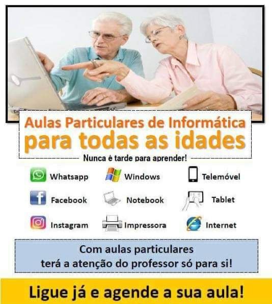 Reparação de Computadores ao Domicílio
Explicações de Informática