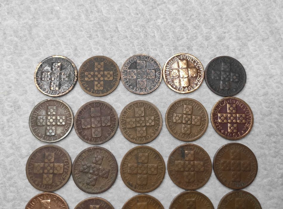 Coleção completa de X Centavos (28 moedas) (RESERVADAS)