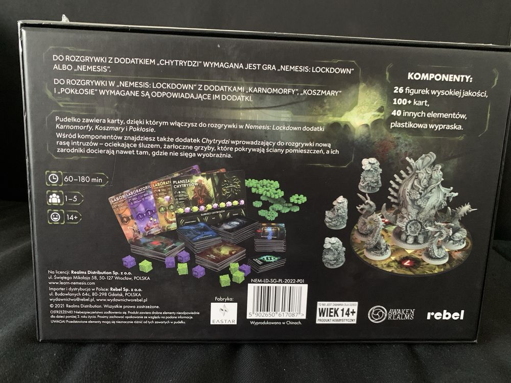Nemesis lockdown zawrtosc dodatkowa Adam Kwapiński