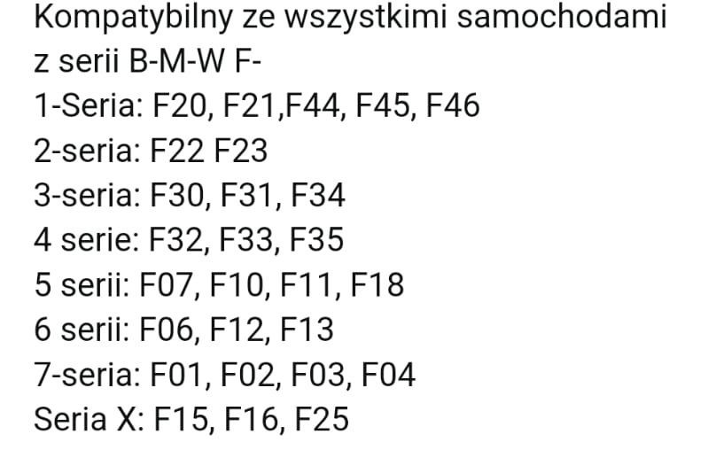 Kabel BMW Ethernet do OBD