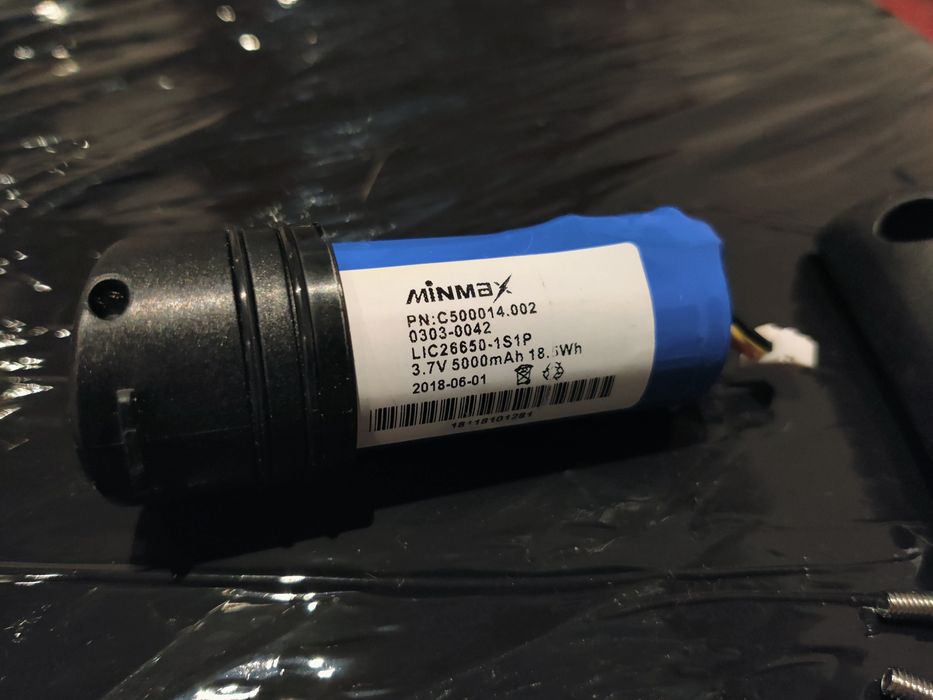 Bataria original para Minelab Equinox. (Como nova) + oferta.