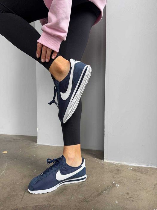 Кросівки Nike Cortez Blue/Navi premium