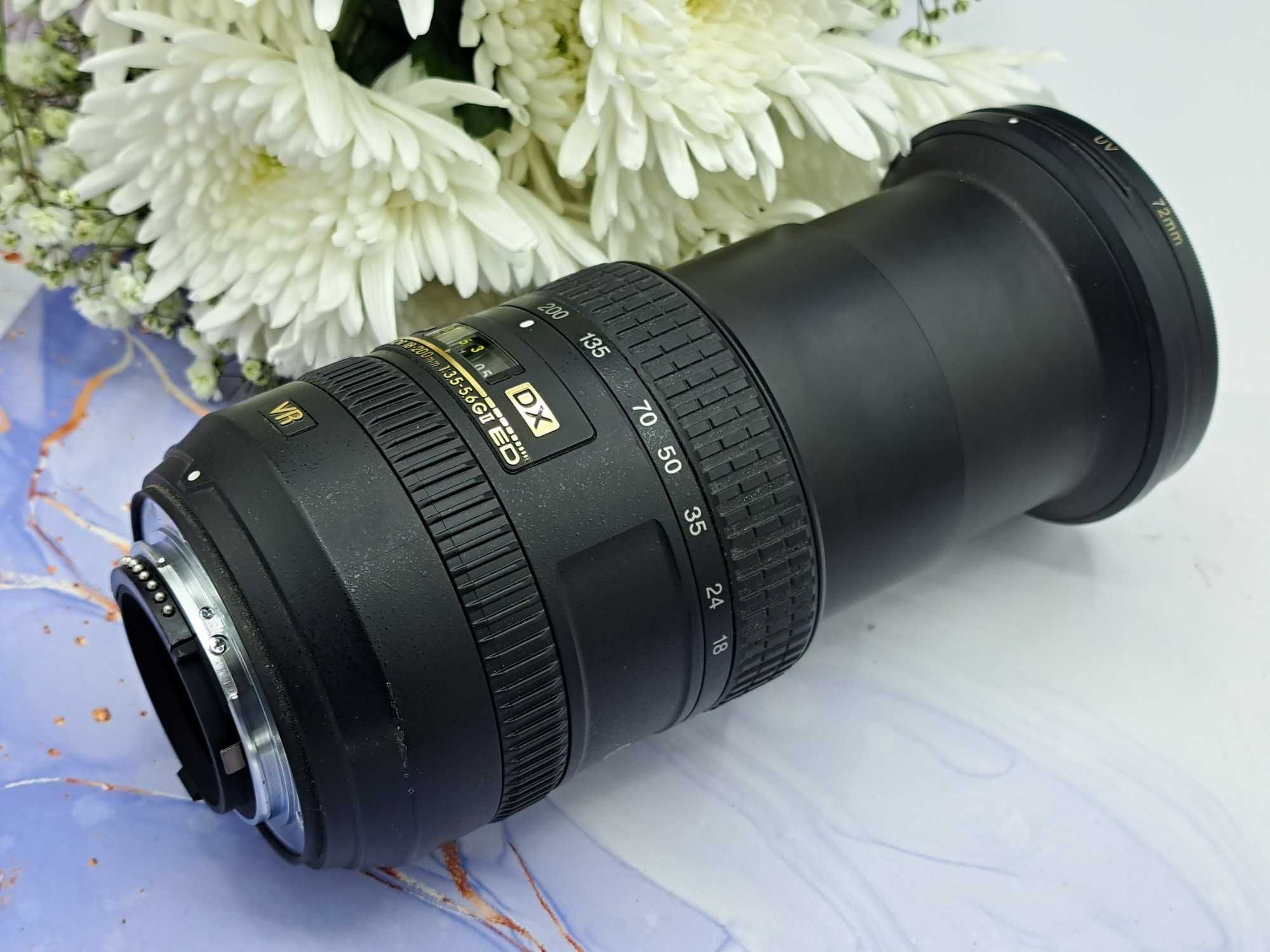 NIKON DX AS-F NIKKOR 18/200MM Obiektyw Komis Redi