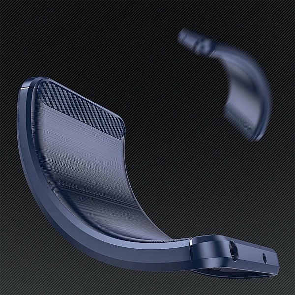 Carbon Case etui Xiaomi Poco F4/5G elastyczny silikonowy karbonowy pok