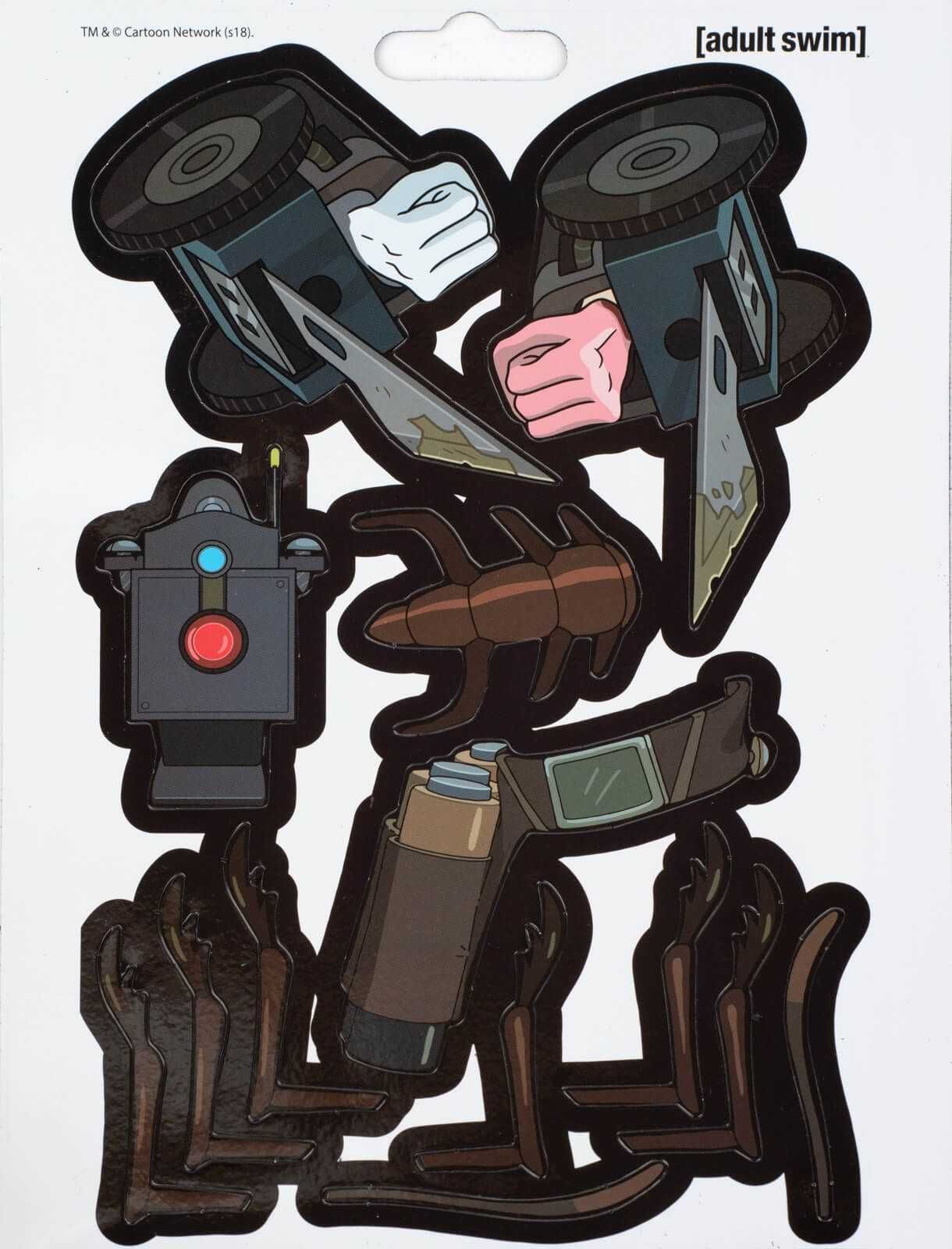 Rick and Morty Weaponize Pickle magnesy na lodówkę