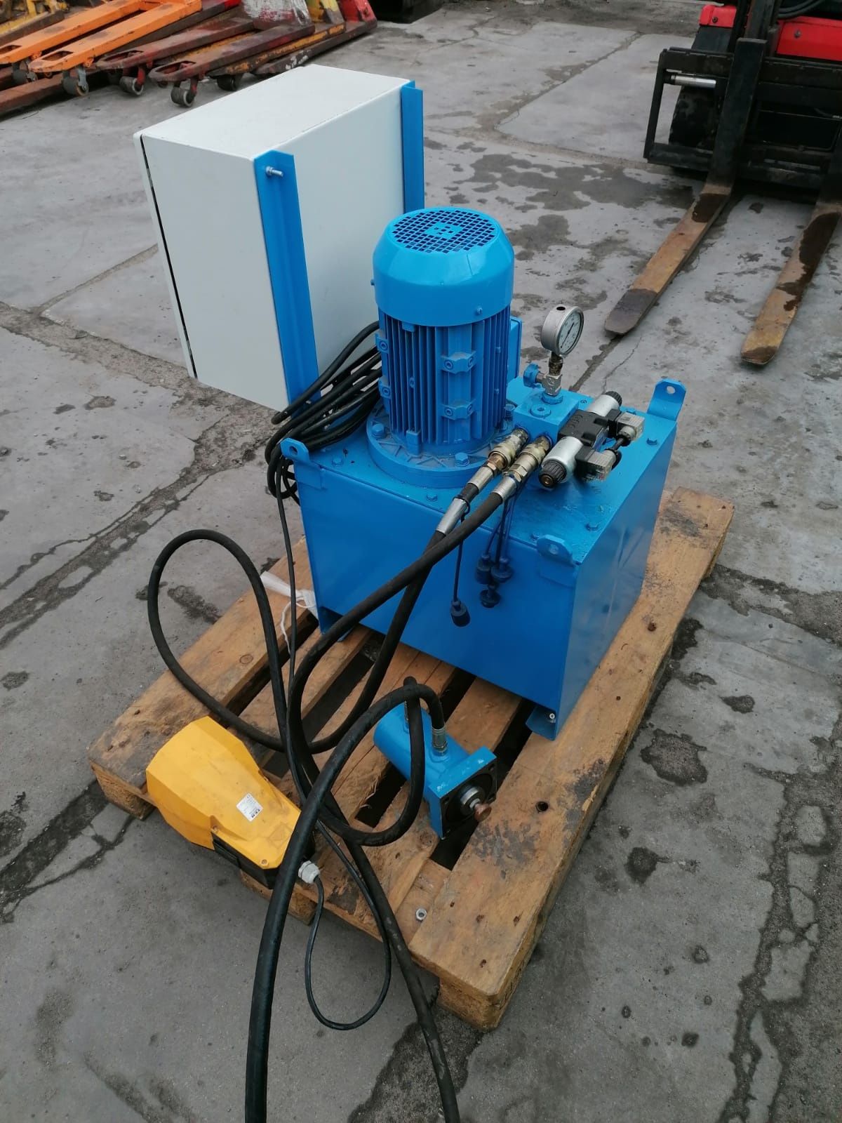 Centrala hydrauliczna pompa hydrauliczna z timerem HIG LD-70 2,2 kw