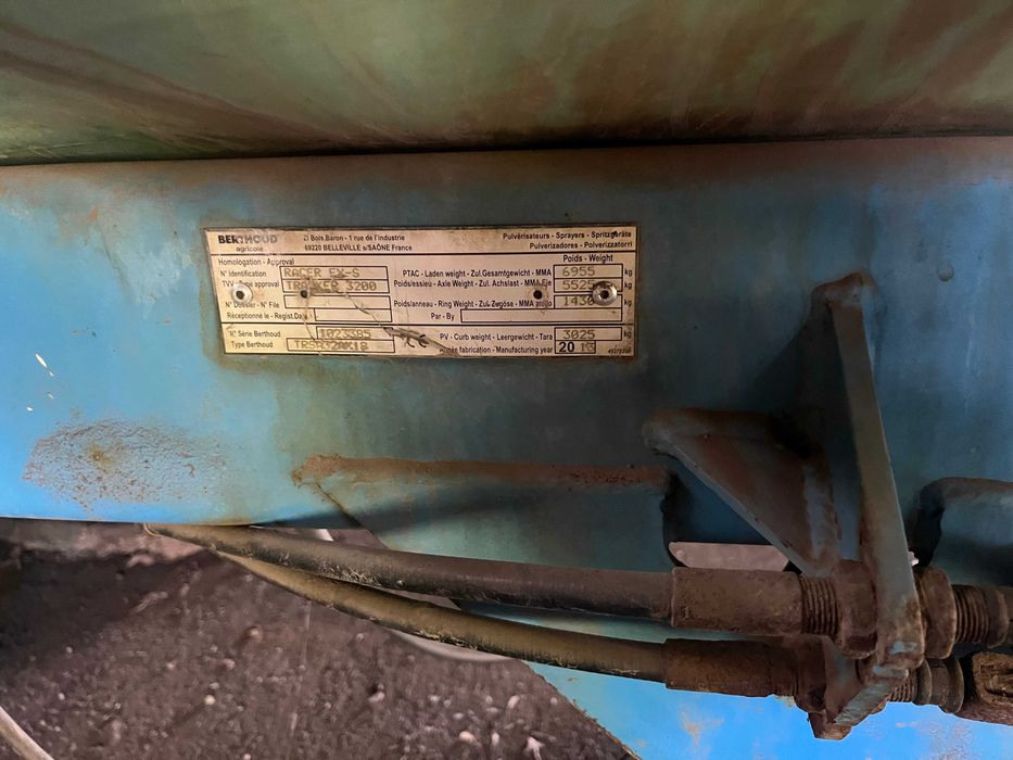 Обприскувач Berthoud-Tracker-24, 2013р