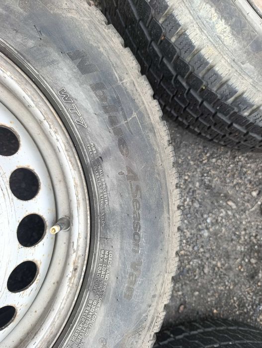 VW T5 T6 KOŁA STALOWE 16' cali opony wielosezon2023r. 5x120 215/65/16C