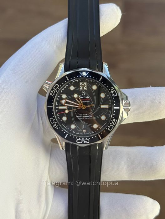 Годинник Omega Seamaster Diver 300M Black Dial