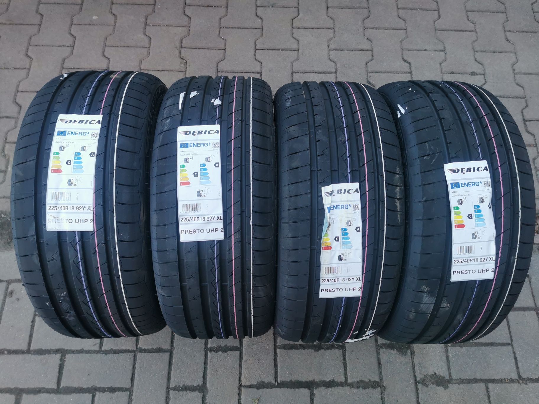 225/40r18 Dębica Presto uhp 2 opony letnoe