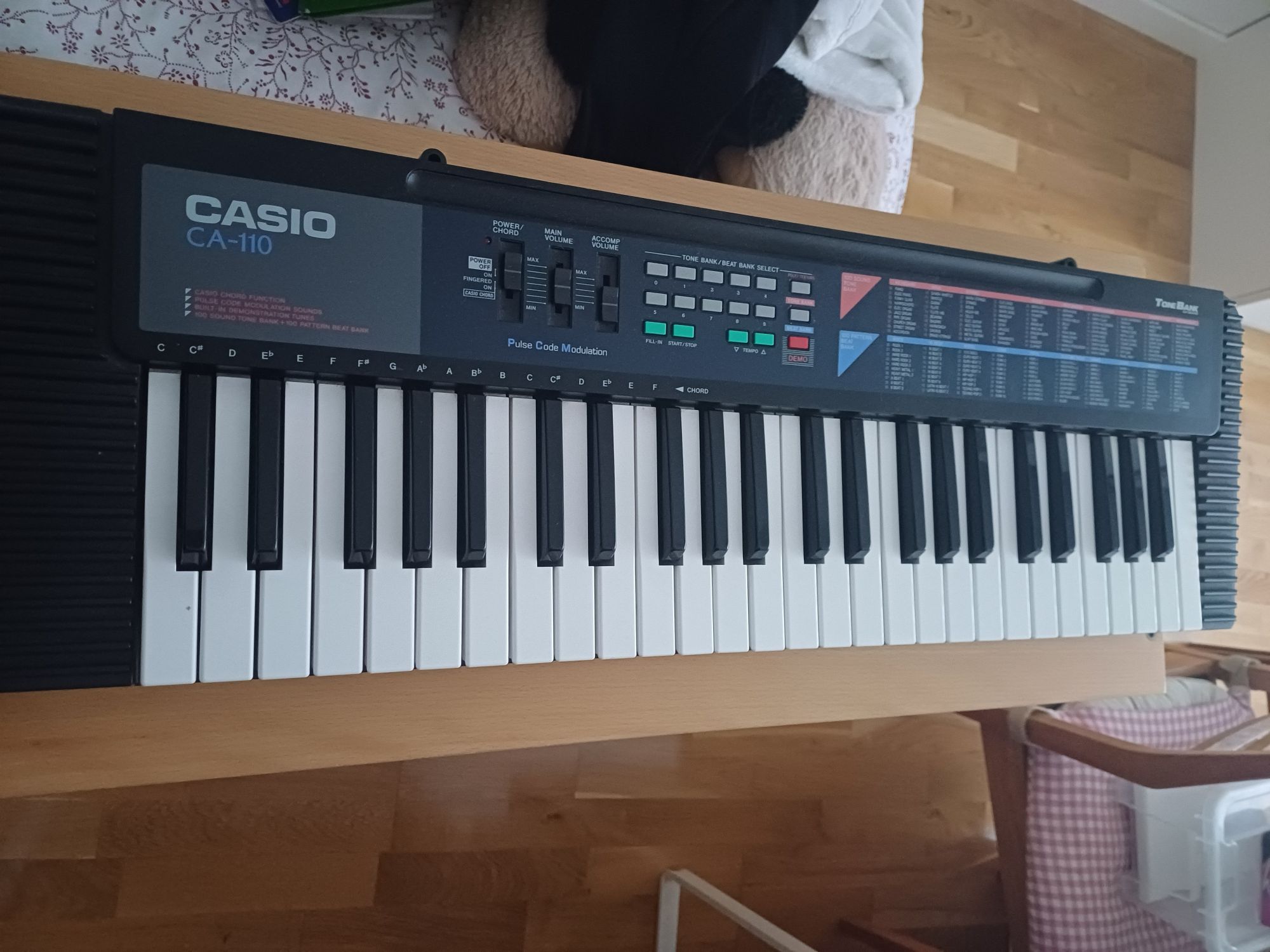 Casio 110 órgão musical