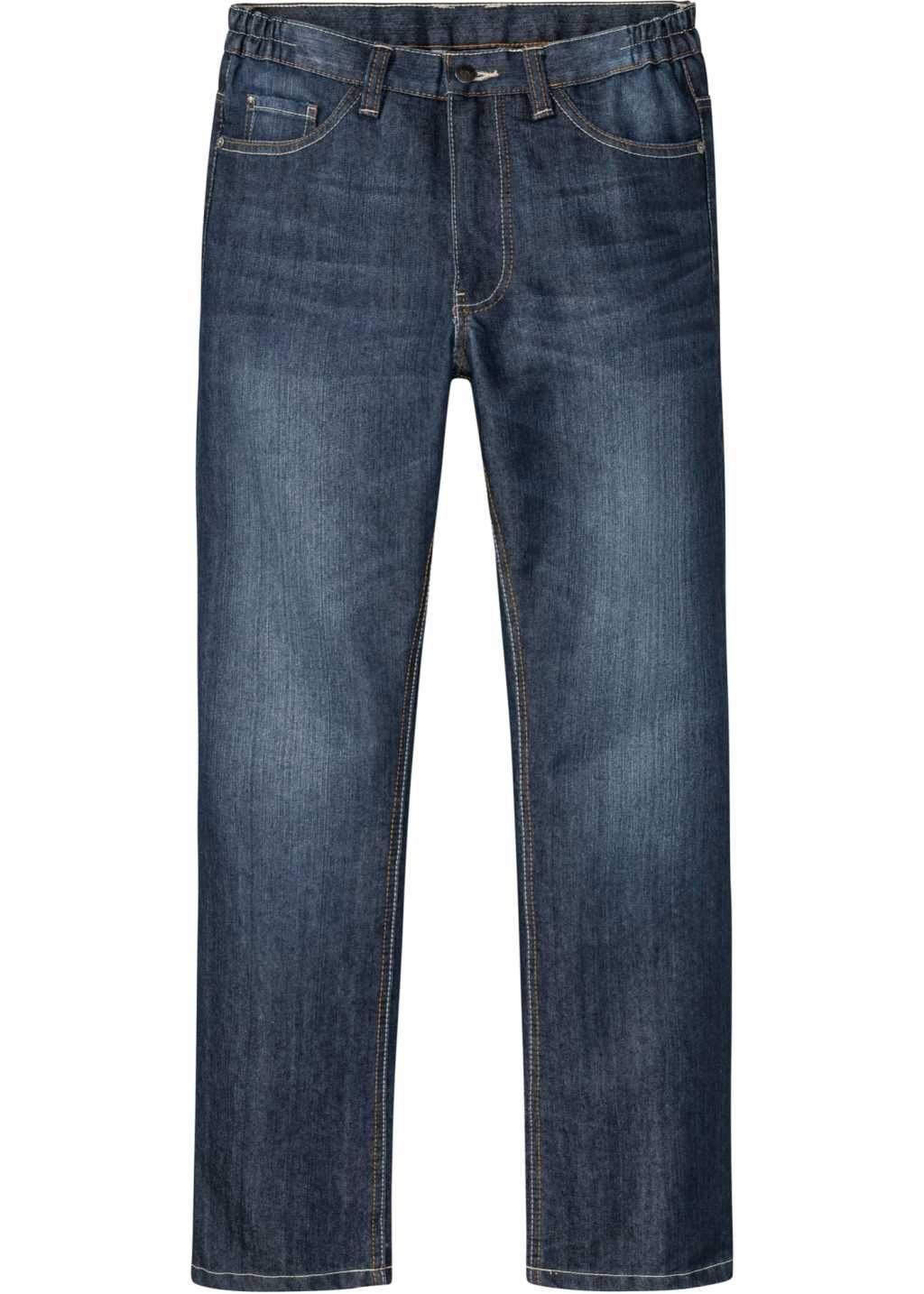 Jeans męskie 100% Bawełna Basic Concept R 52 na niskie osoby