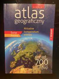 Szkolny atlas geograficzny w.2018 DEMART