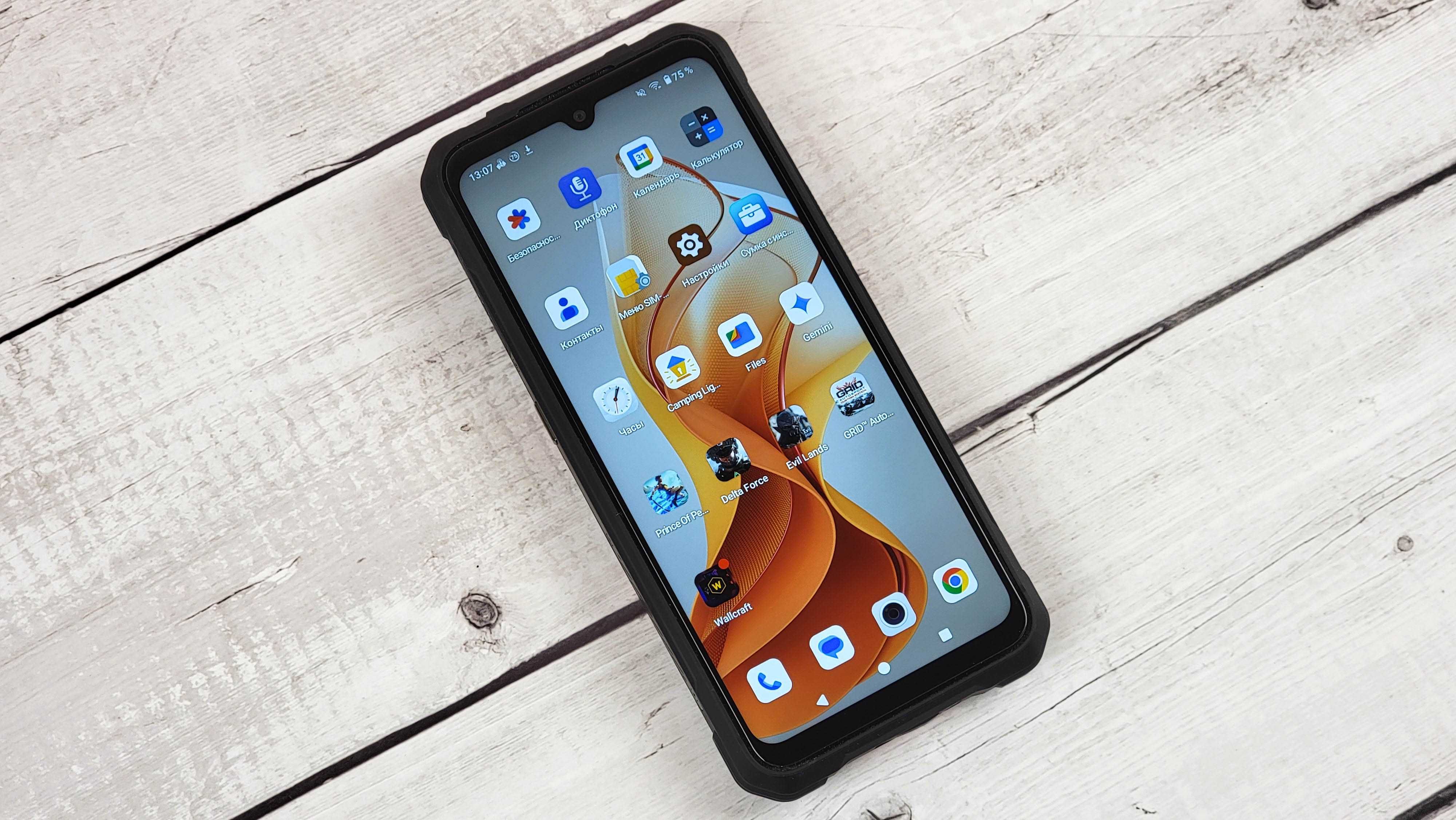 Смартфон Cubot KingKong Power 5: 15300 мАч, динамик 5W, фонарь и лампа