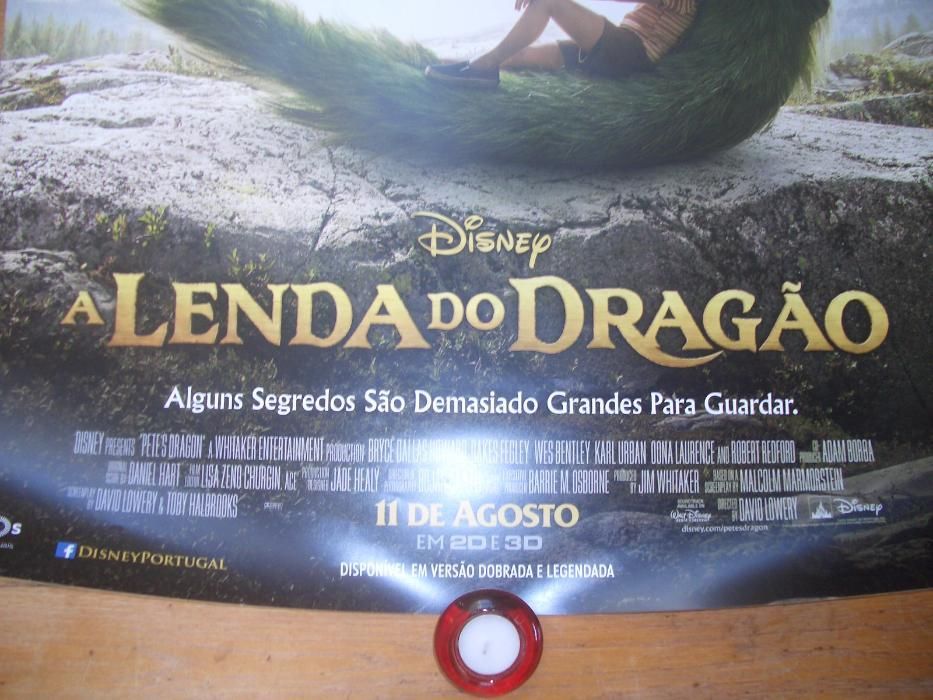 Poster original do filme A lenda do dragão