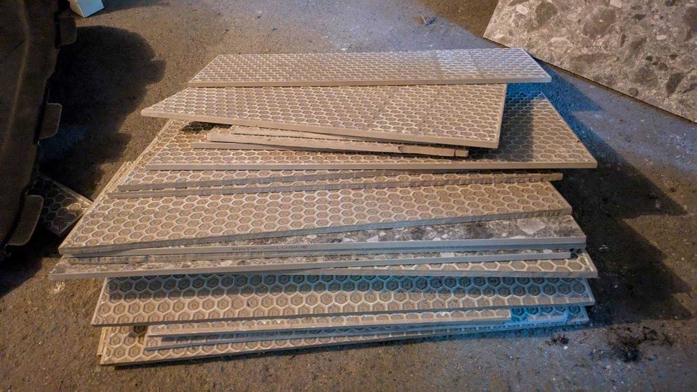 Płytki lastryko 60x60, 5 sztuk + połówki