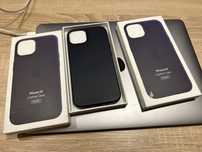 Oryginalne skórzane etui plecki Apple Leather Case do iPhone 14 - nowe