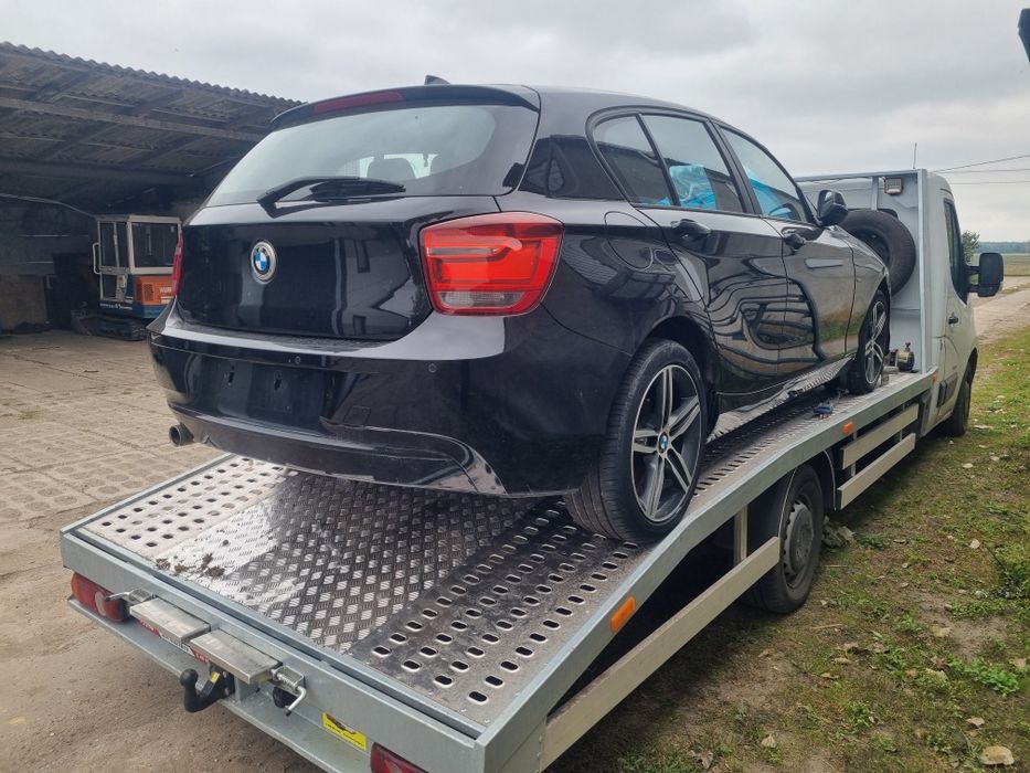 Bmw f20 lampa zderzak klapa 668 schwartz 2