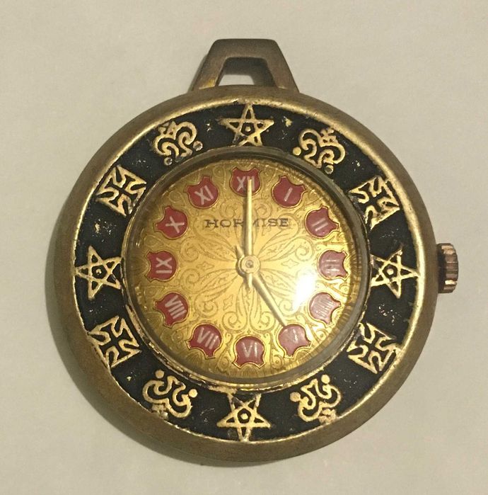 Relógio de bolso marca "Hormise" do Banco Nacional UltraMarino".