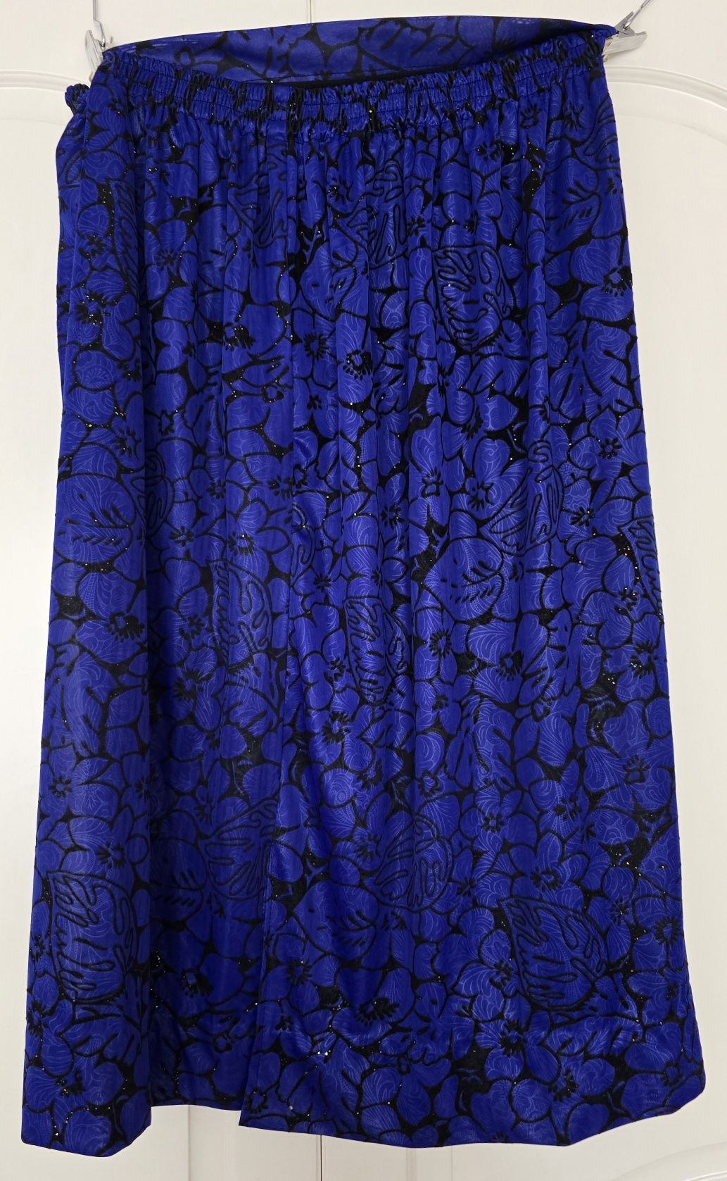 Garsonka bluzka spódnica kwiaty vintage M L XL 40 42 44
